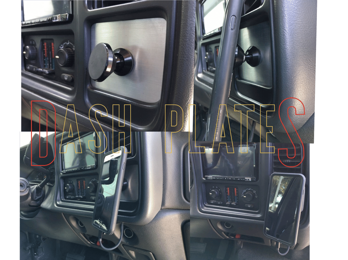 *0106 Silverado dash plates DIRTSKUM