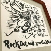 Image 3 of ROCK OUT WITH YOUR COCK OUT - original drawing