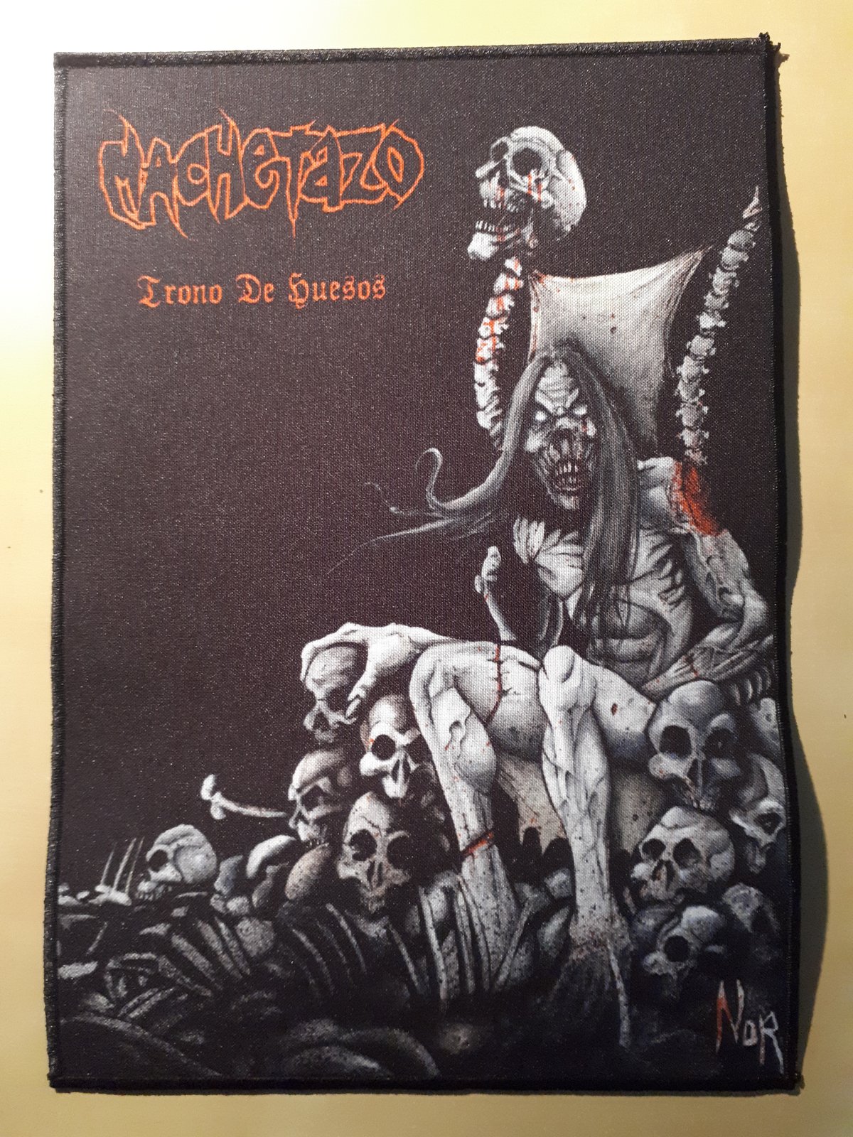 MACHETAZO - Trono De Huesos big patch (29x21 cm) | AB INTERIUS