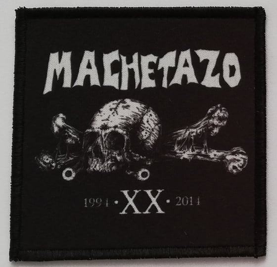 Image of MACHETAZO - Logo patch (10x10 cm)