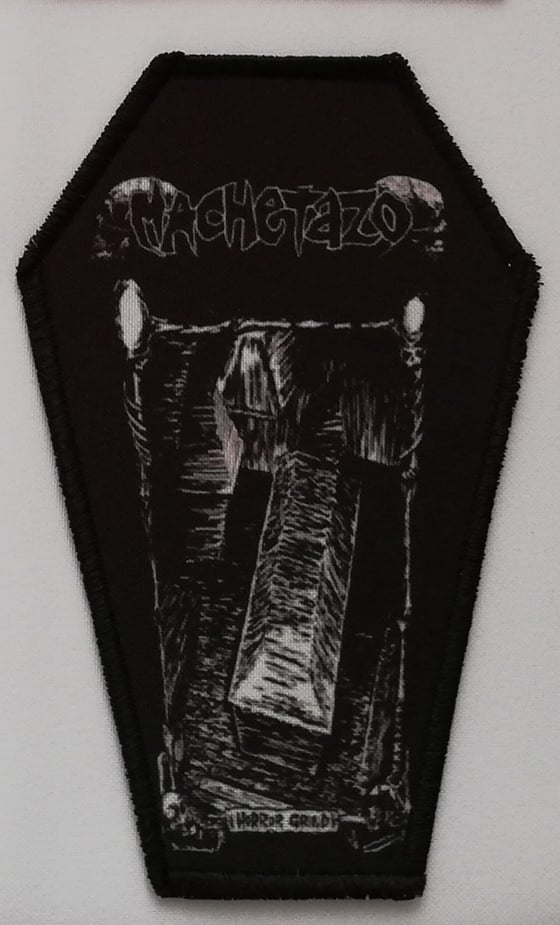 Image of MACHETAZO - Horror Grind coffin patch
