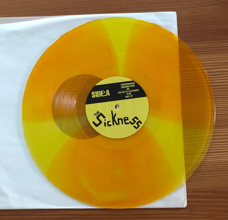 Image of The Sickness - Complete Sickness LP Colored Vinyl