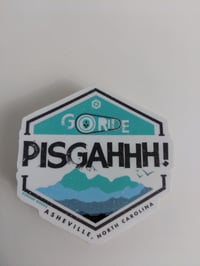 Image 5 of "Go Ride PISGAHHH!" Custom die-cut vinyl sticker