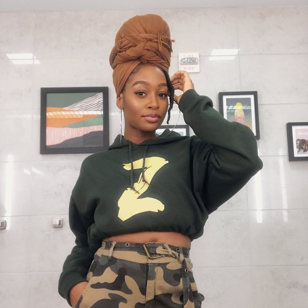 Image of Green “Big Z” Hoodie