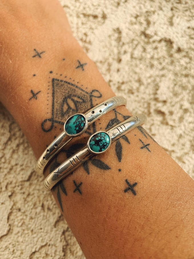 Image of Baby Turquoise Cuffs 