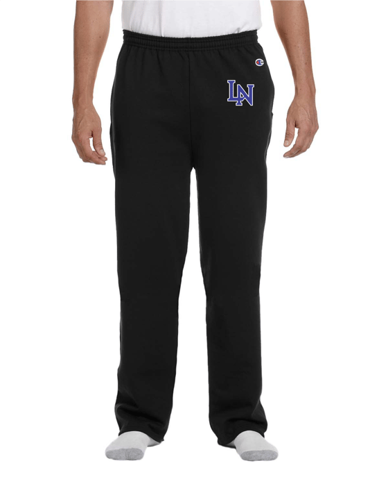 Image of Embroidered Champion Sweatpants - Black