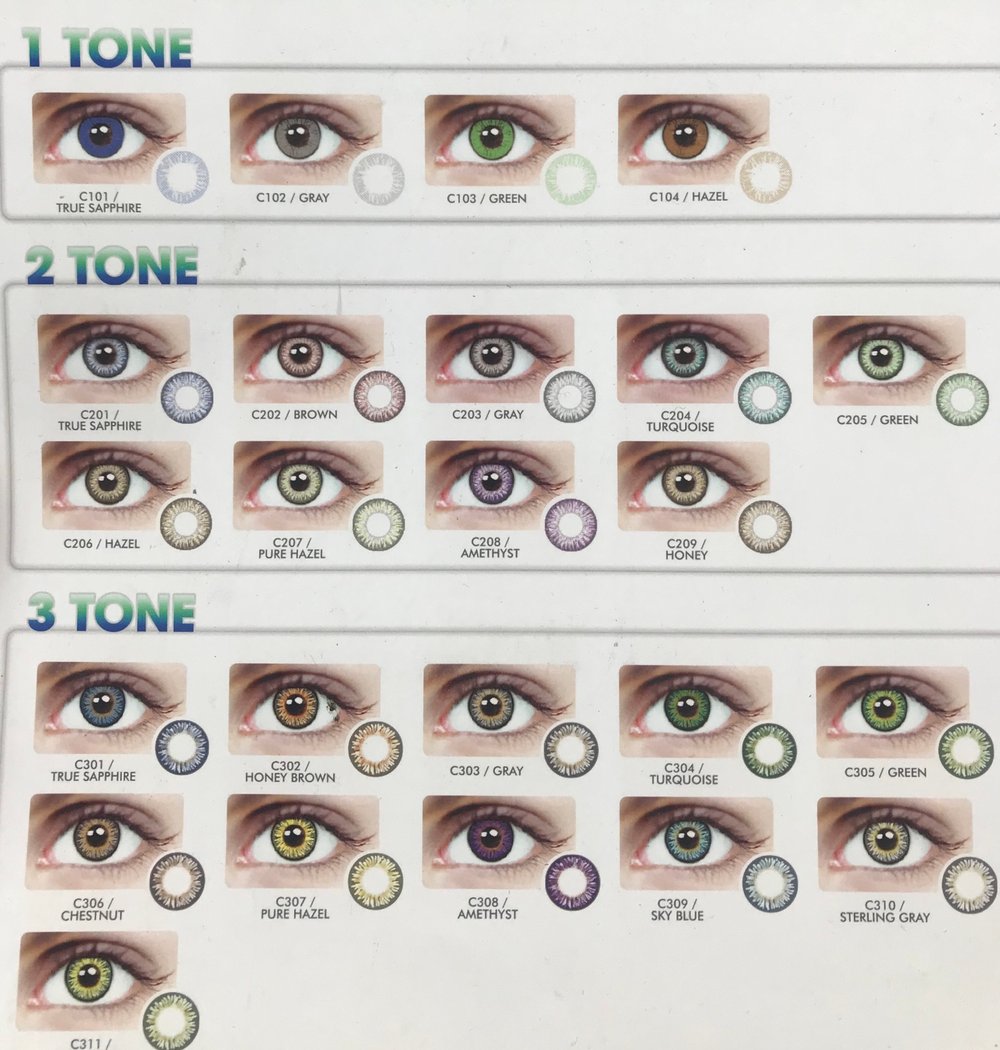 Image of Colored Contacts