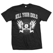 Image of KILL YOUR IDOLS "Crest Est. 1995" design T-Shirt. 
