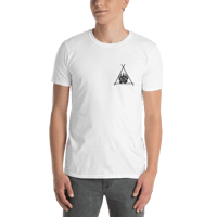 (Large) Men’s PMC Tribe Logo (White T-Shirt)