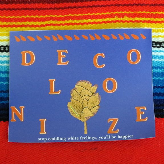 Image of Decolonize Sticker