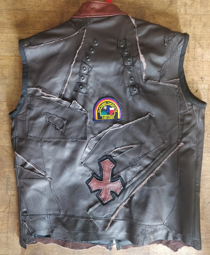 Image of Chopper leather vest