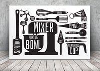 Baking - Tools of my Trade Print