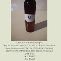 Image 2 of Rose Lemon Cleanse(shampoo)