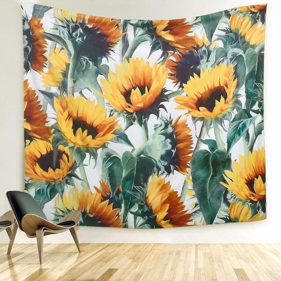 Image of Sunflower Tapestry 