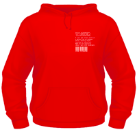Image 1 of Red 'Tasker/Co' Hoodie