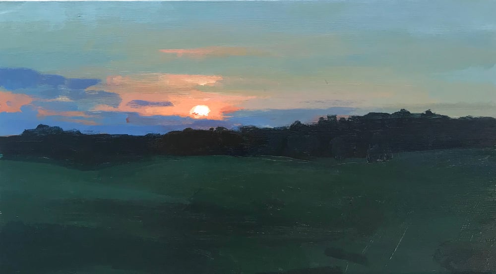 Image of Sunset over Rye 