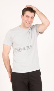 Image of T-Shirt "Yiddish Mentsh"