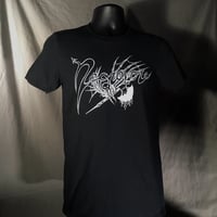 Image 3 of NECROVORE - LOGO I (WHITE PRINT)