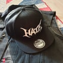 HATE sewing logo snapback hat