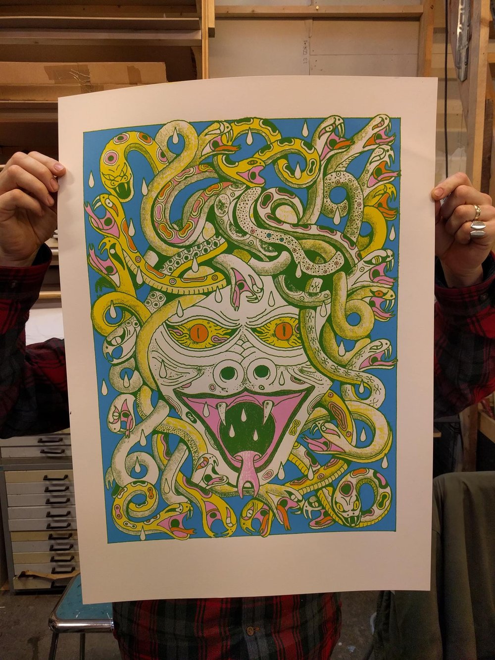 Image of Medusa- Print by Erik Pontoppidan