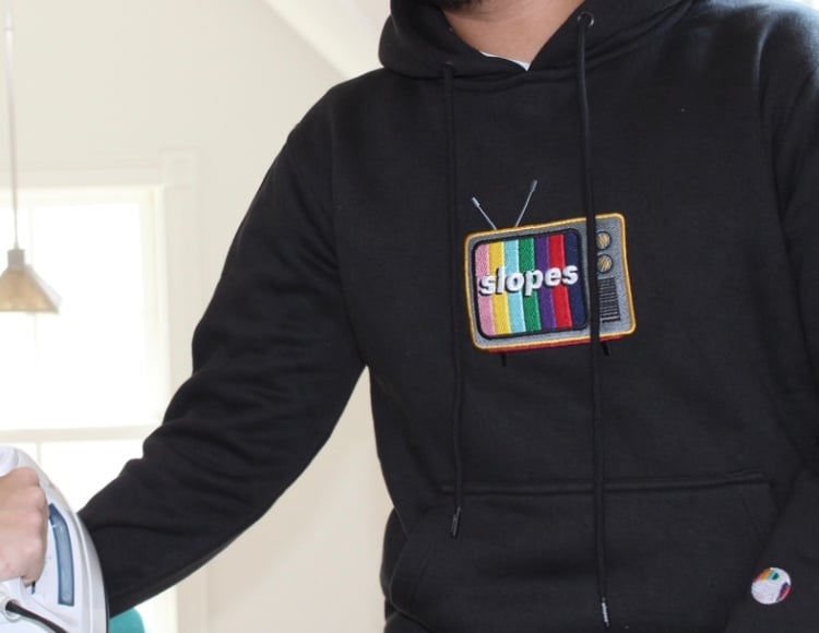 Slopes Vintage TV Hoodie