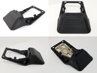 Image 4 of Honda CRX / EF Civic SI Seatbelt Warning Base / Rear View Mirror Cover Trim (Blanking Version)