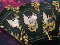 Image 4 of ineffable / good omens pin