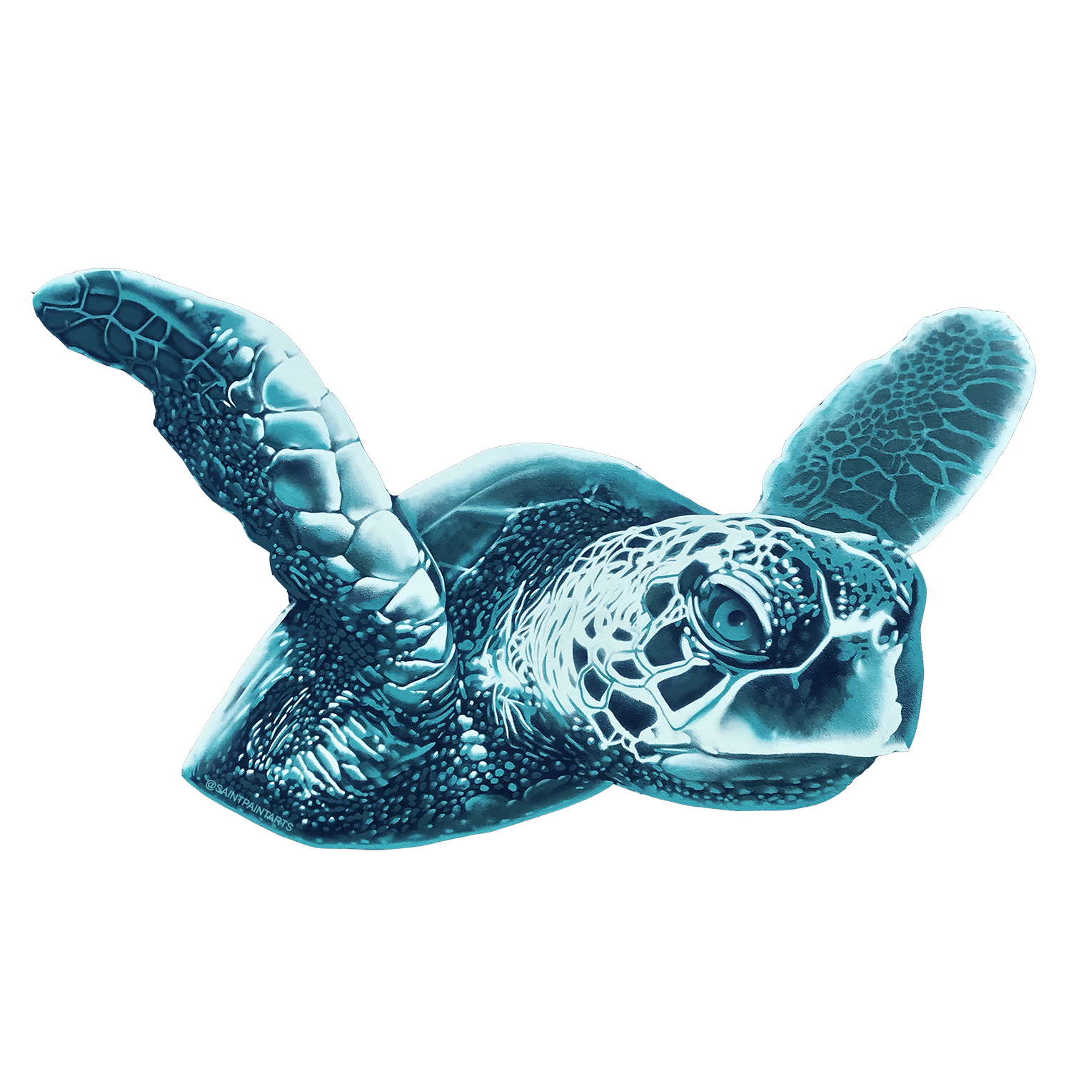 Image of Turtle Love 4" vinyl sticker