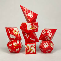 Image 1 of Winter's Kiss<br>8 Piece Polyhedral Set