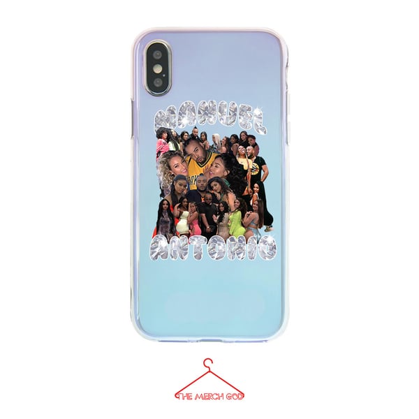 Image of MANNY HOLOGRAPHIC iPHONE CASE