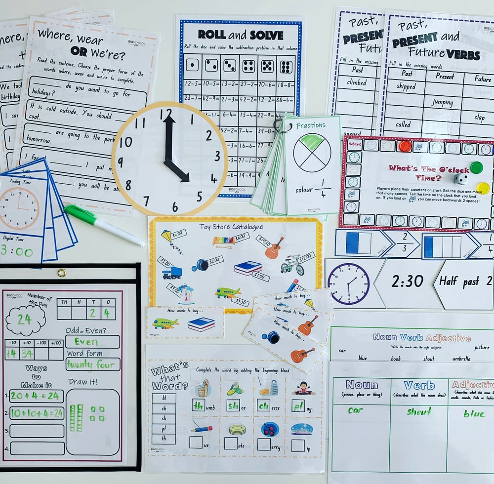 Image of Year 2 Literacy and Numeracy Kit