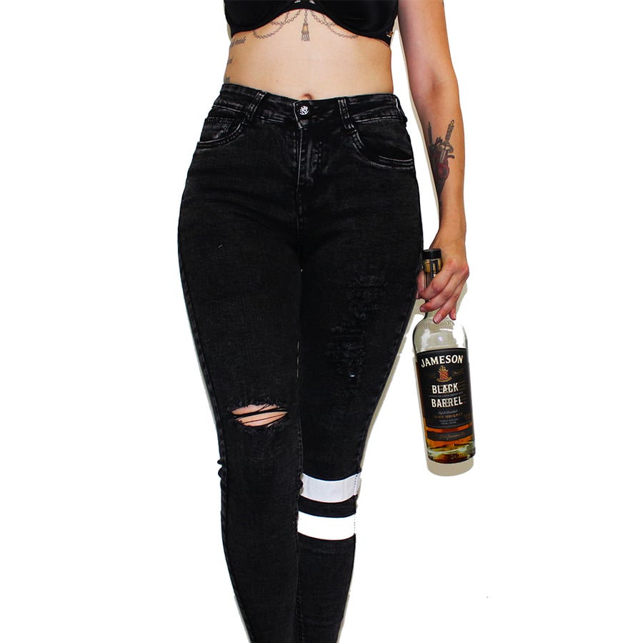 Image of Bulleit Stripe Jeans - For Her