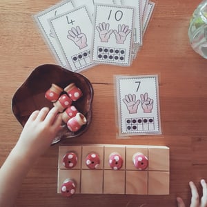 Image of Wooden Tens frame