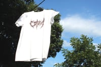 Image 2 of brown logo tee