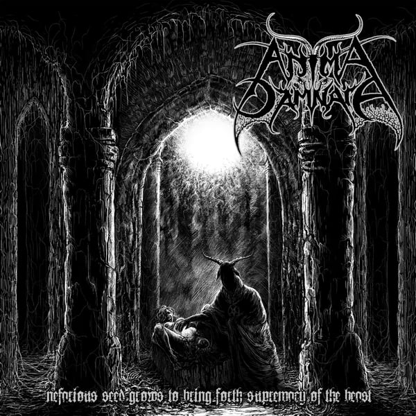 Image of ANIMA DAMNATA - 'Nefarious Seed Grows To Bring Forth Supremacy Of The Beast' CD 