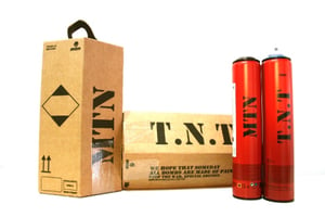 Image of MONTANA Colors MTN Limited Edition TNT 7 pack Spraypaint Graffiti