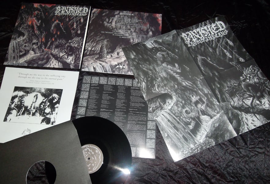 Image of BANISHED FROM INFERNO "Minotaur" 12"LP