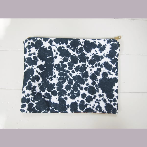 Image of Printed textile clutch, large # 2