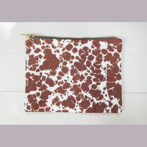 Image of Printed textile clutch, large # 2