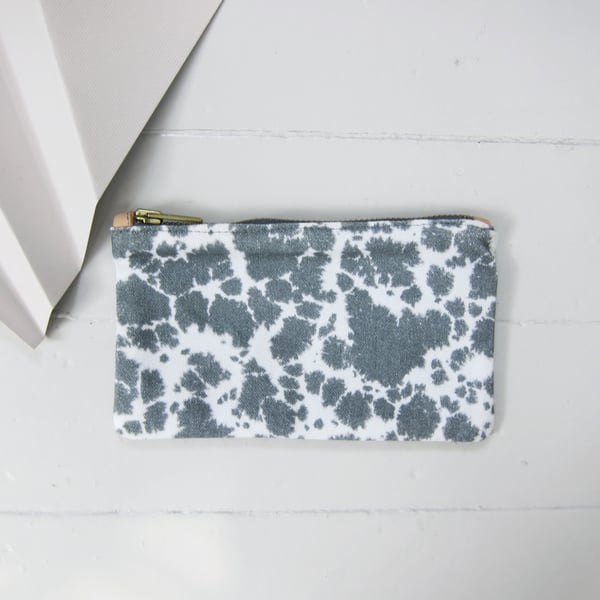 Image of Printed textile clutch, small # 5