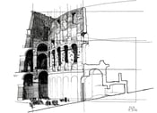 Image of Colosseum sketch