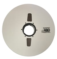 Image 1 of Quantegy 480-99G11F - 2" x 5000' Extended Length Reel Tape on 14" Metal Reel In Plastic Shipper Case