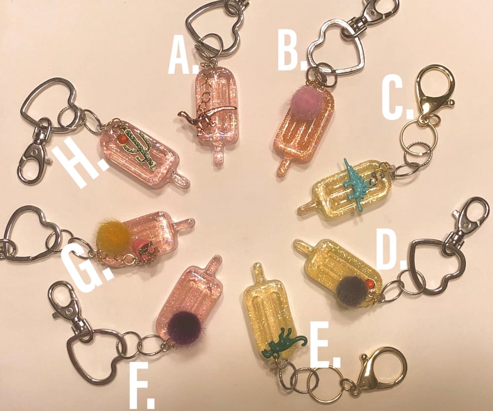 Image of Popsicle Keychains