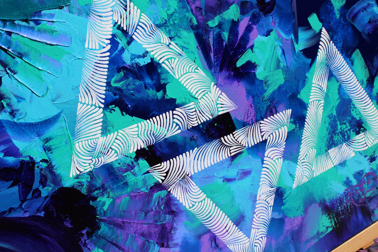 Image of "Alignment" Original Painting