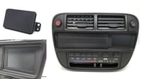 Image 1 of 1996-2000 Honda Civic Clock Delete / Dashboard Pocket Blanking Plate
