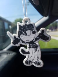 Image 3 of Felix the Cat Thug cholo gangster air freshener