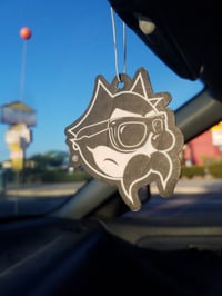 Image 2 of Felix the Cat sunglasses mustache air freshener