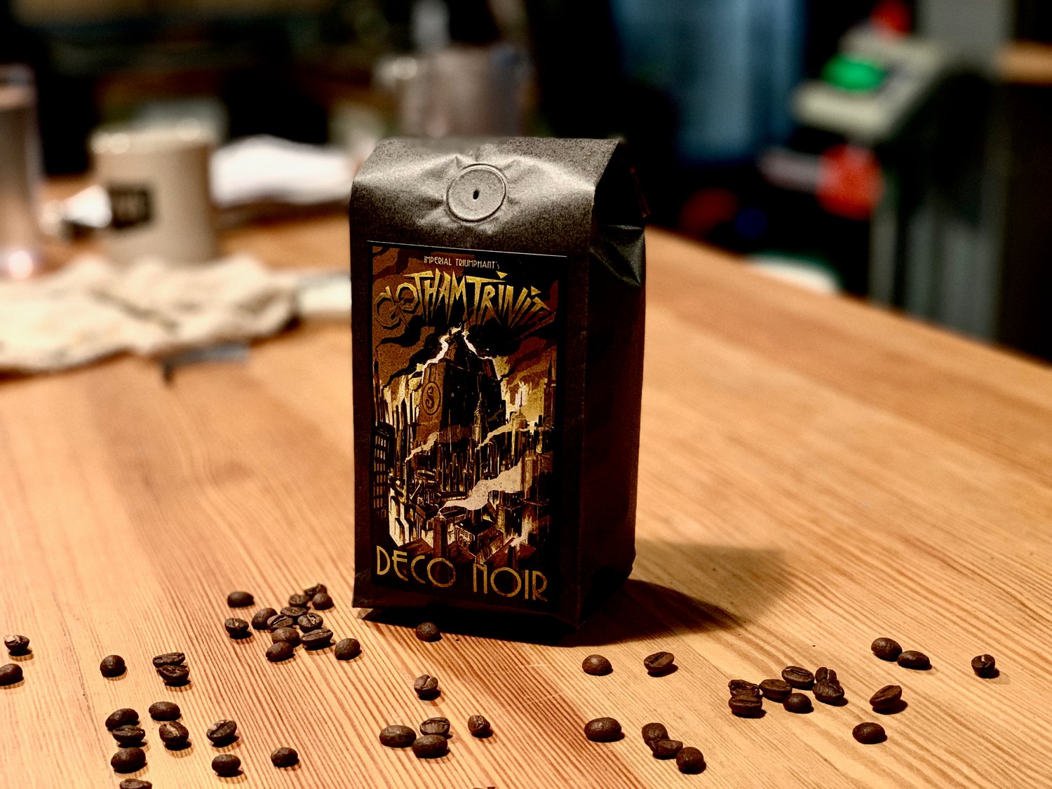 Image of Gotham Trinity: Deco Noir Coffee