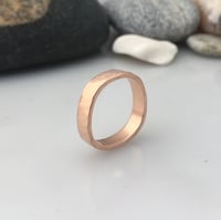 Image 1 of JJ finger shaped band in 14k rose gold