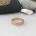 Image of JJ finger shaped band in 14k rose gold